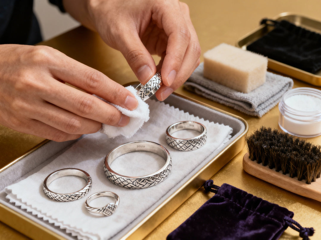 Silver Jewelry Cleaning and Storage: Essential Care Tips for Lasting Shine - 47Silver