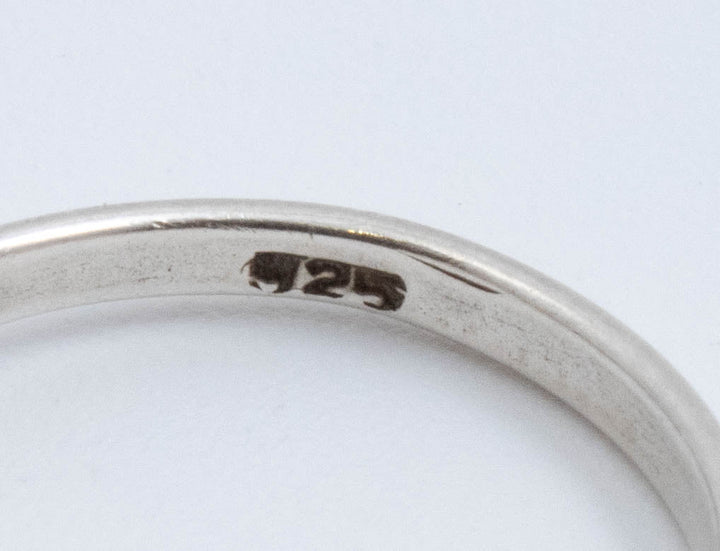 Vintage Sterling Silver Dainty Rose Ring! [Size 7 US] - 47Silver - 
